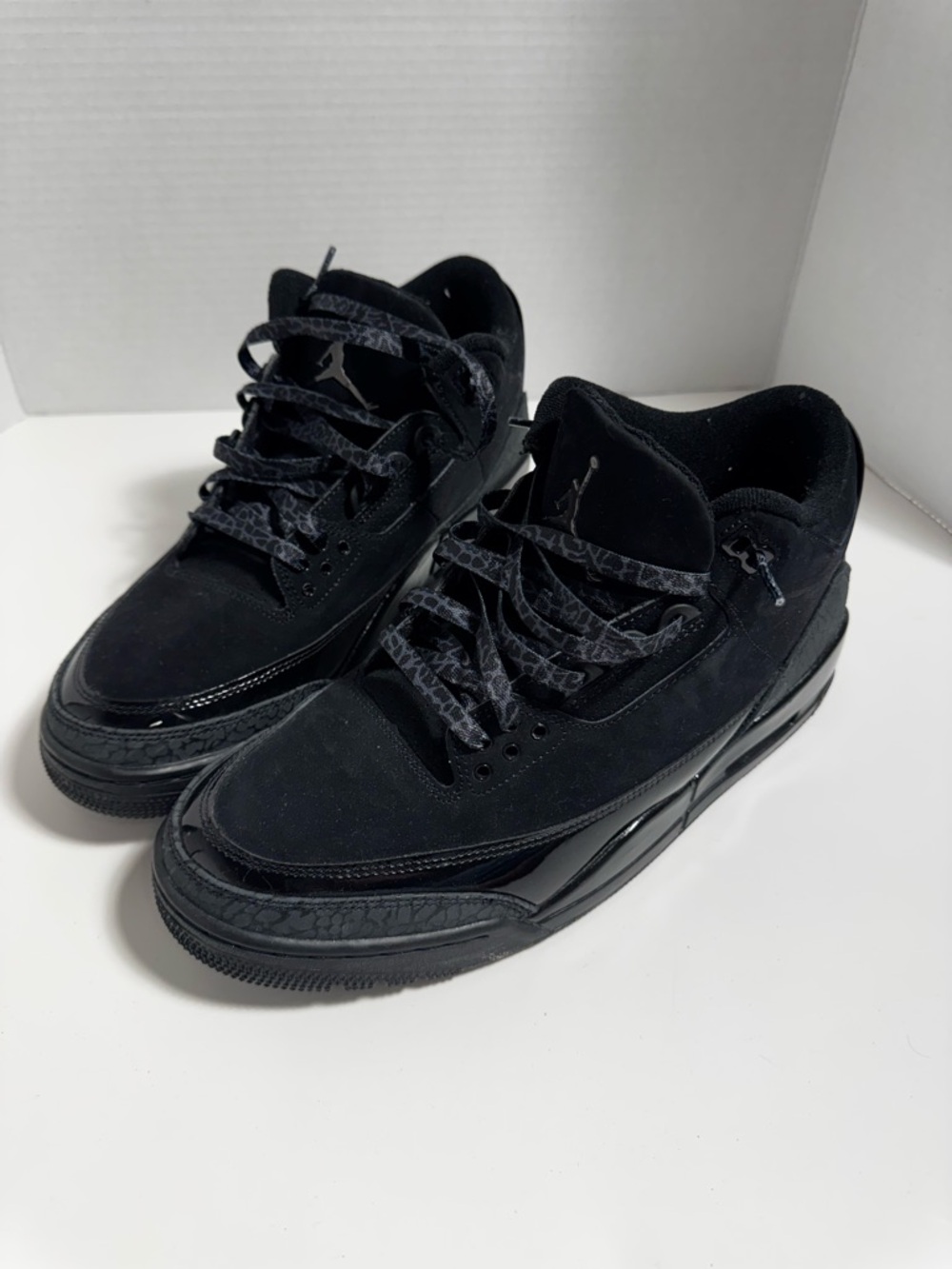 Jordan retro 3 Men's Black Low-Top Sneakers